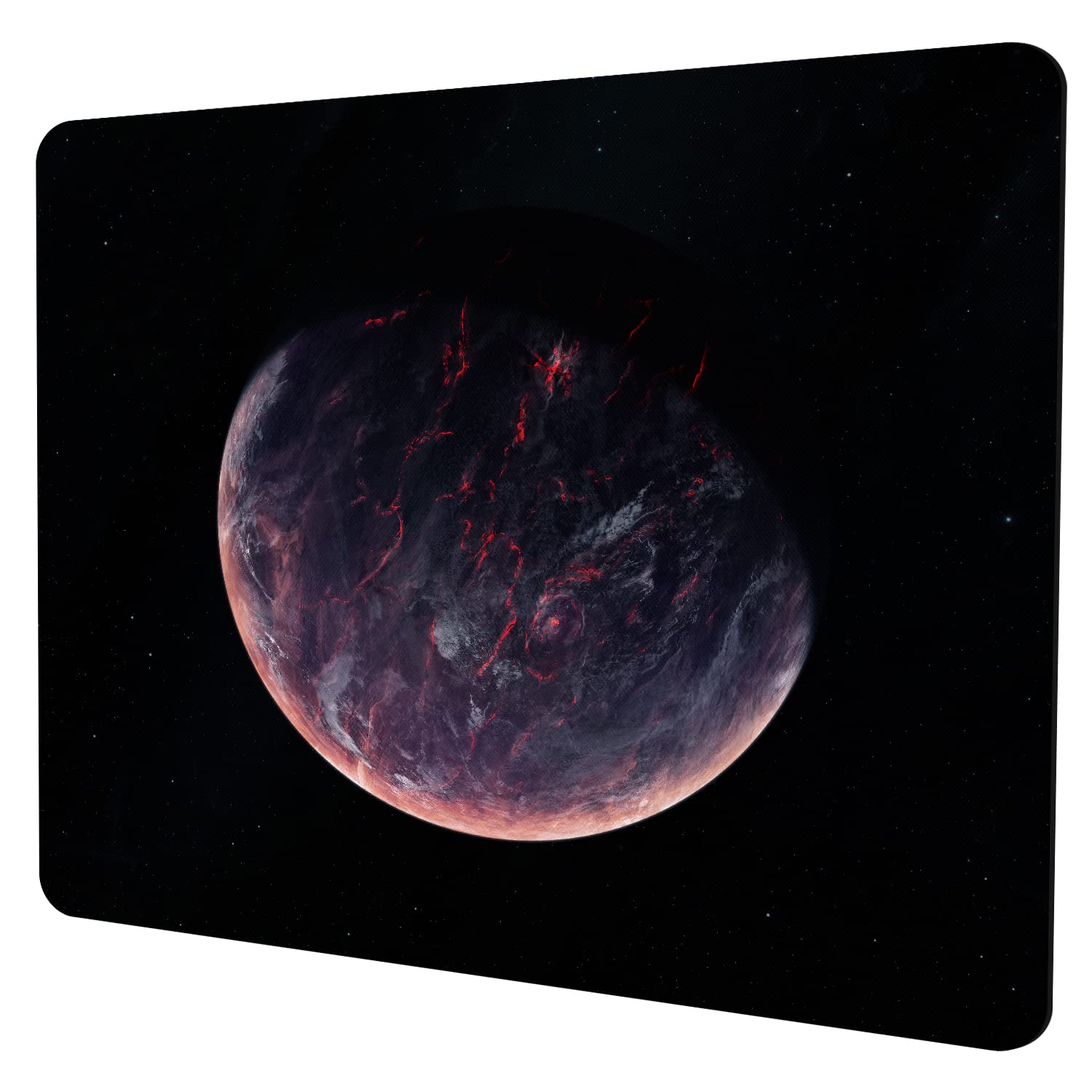 Shalysong Sci-Fi Galaxy Planet Mouse Pad Personalized Design Laptop Computer Non-Slip Rubber Mousepad 9.5X7.9 Inch