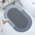 AIMERS Quick Drying Water Absorbent Mats for Bathroom Anti Slip Big Size Bathroom Floor Mat Washable Anti Skid Door Mats for Hom