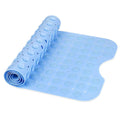KLIVE AntiSlip Rubber Bath Mat with Suction Cup // AntiSkid Bath Carpet, Bathroom Floor Mat, Shower Rug (1Pcs) (Multicolor)
