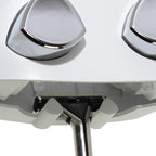 Better Living Products 76234-1 Duo 2-Chamber Dispenser, Satin Silver