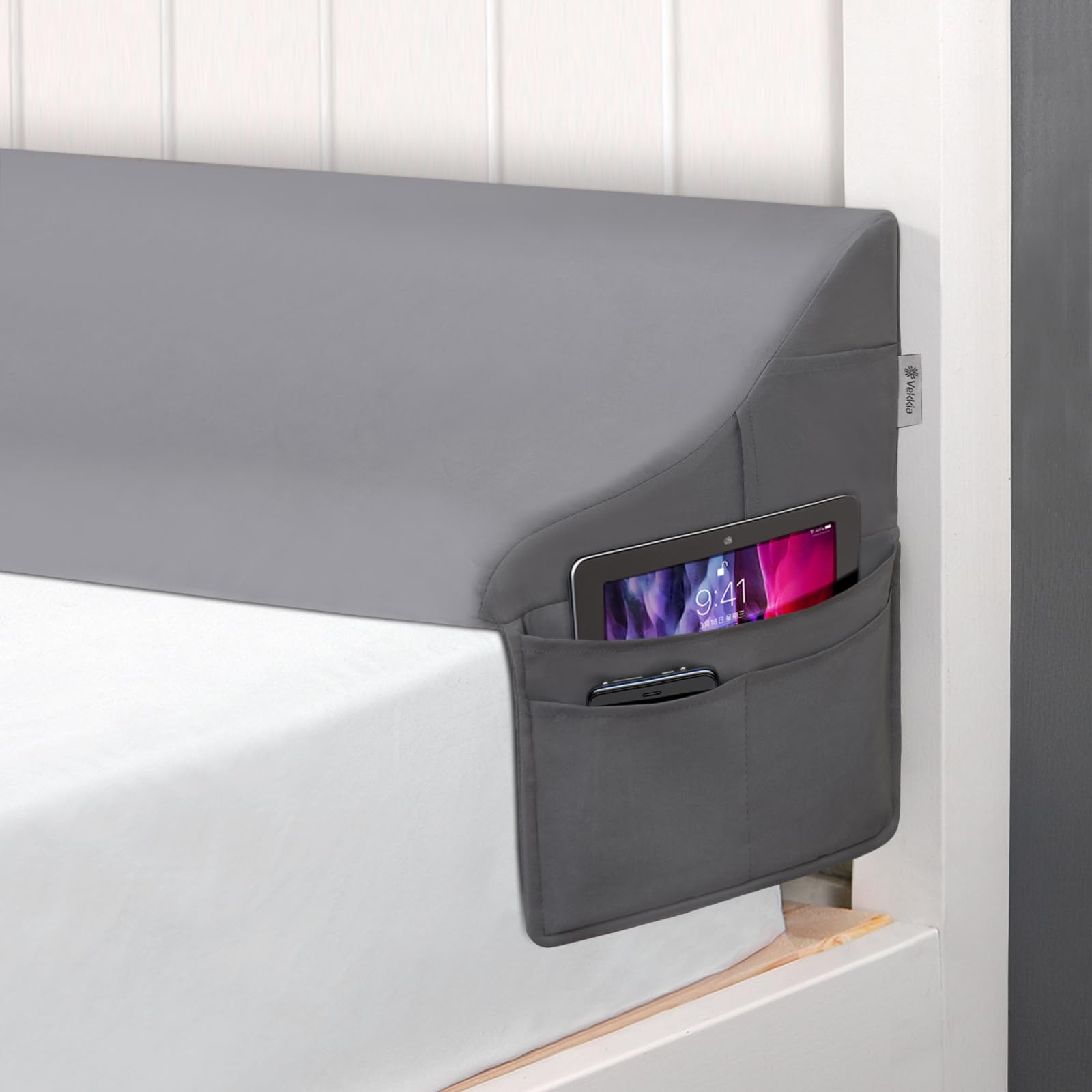 Vekkia King Size Bed Wedge Pillow For Headboard/Bed Wedge Gap Filler/Mattress Gap Filler/Wedge Pillow Headboard To Close The Gap