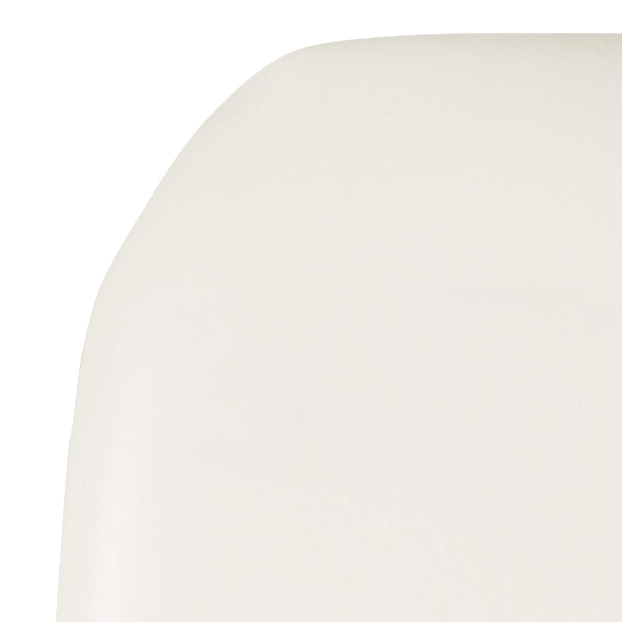 Flash Furniture Hard White Vinyl Chiavari Chair Cushion