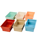 Really Good Stuff All Purpose Bins  Boho 6 Pack