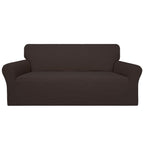 Easy-Going 100% Waterproof Couch Cover, Dual Waterproof Sofa Cover, Stretch Jacquard Sofa Slipcover, Leakproof Furniture Protector For Kids, Pets, Dog And Cat(Oversized Sofa, Chocolate)