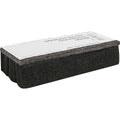 Sparco Spr1 Chalkboard Eraser, All-Felt, Dustless, Black, 6 X 2 1/2