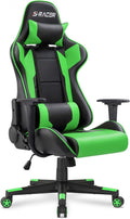 Homall Gaming Chair, Office Chair High Back Computer Chair Leather Desk Chair Racing Executive Ergonomic Adjustable Swivel Task 