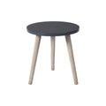 Benjara Wooden Accent Table with Splayed Legs Support, Black