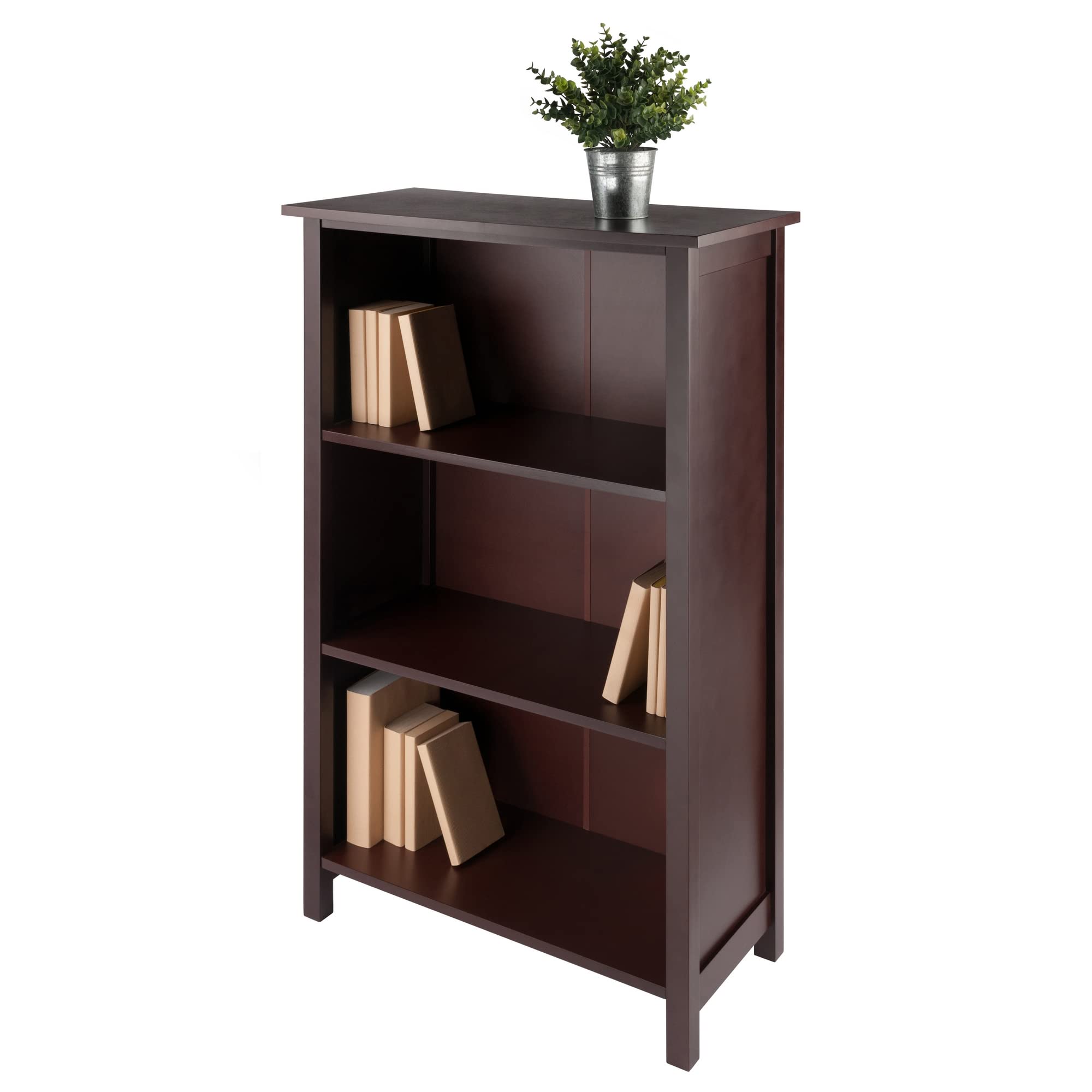 Winsome Milan Storage/Organization, 6 Small, Walnut