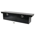 Fgjqefg 60 Inch Heavy Duty Aluminum Truck Tool Box Pick Up Truck Bed Rv Trailer Toolbox Storage Organizer With Side Handle, Lock