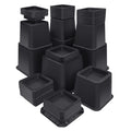 ANNKUT Bed Risers 10 inch Heavy Duty,Elevation in Heights 1,2,3,4,5,6,7,8,9,10 Inch,Adjustable Furniture Risers for Chair Table 