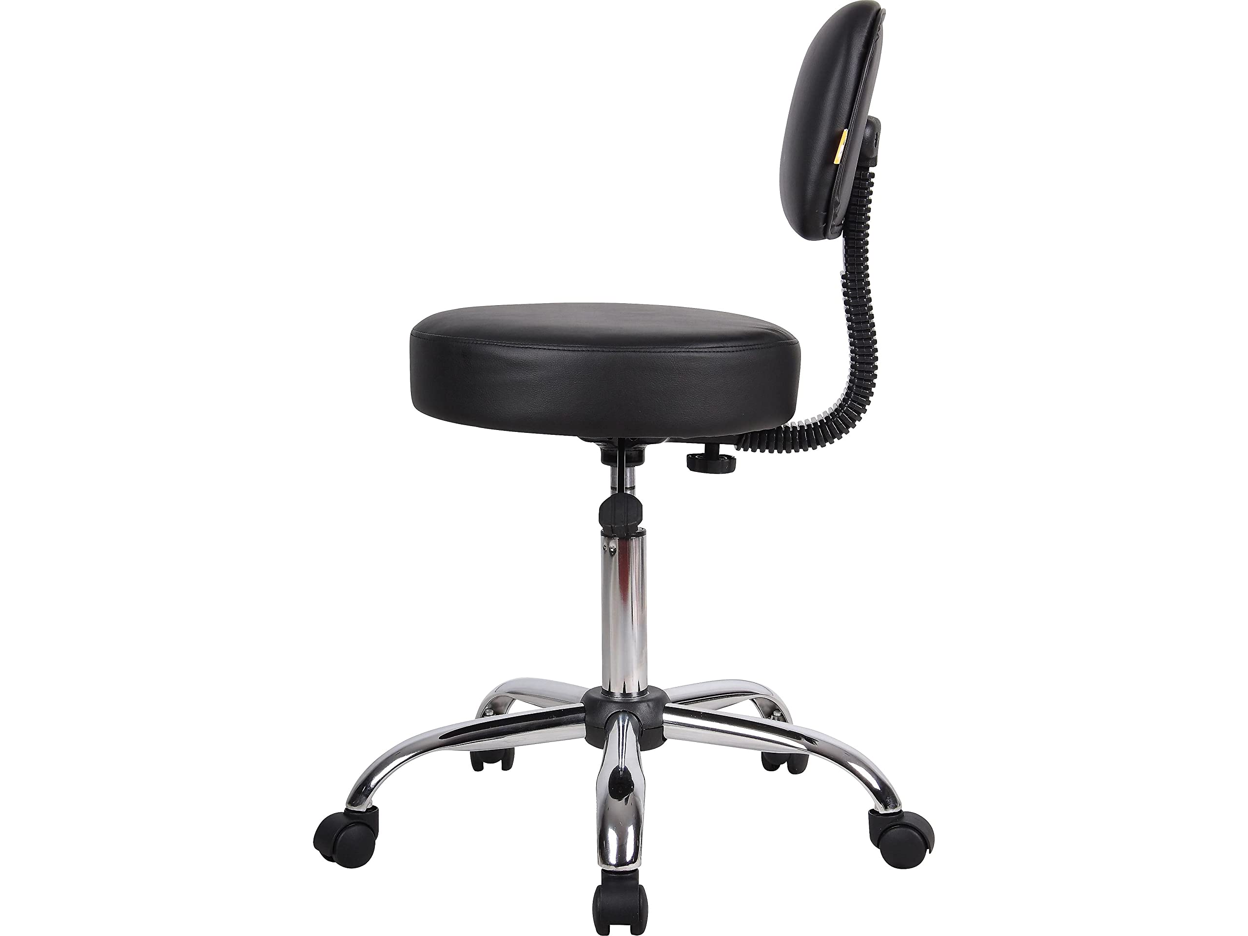 Be Well Medical Spa Professional 26.5-Inch Drafting Stool, Black (B245-BK) B245-BK