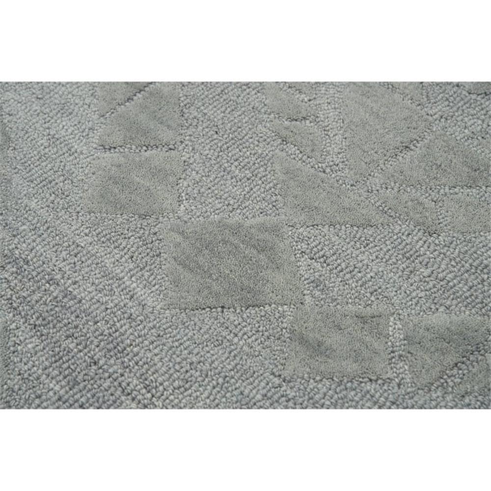 Rizzy Home Alora Decor Emerson 8' X 10' Diamond Grey/Gray/Rust/Blue Hand-Tufted Area Rug