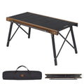 Naturehike Folding IGT Camping Table, Portable Outdoor IGT Cook System, Ultralight Aluminum Camp Table with Carry Bag for Car Ca