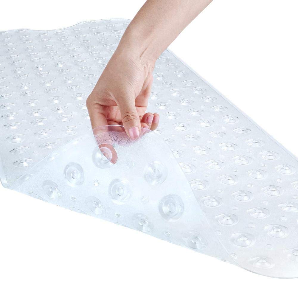 BHRAKUTI AntiSlip Bathroom Mat, Shower Mat for Toilet, Kitchen,Bathroom, Shower with Non Slip Suction Cups, NonSlippery NonSl