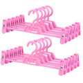 Levemolo Pants Hangers with Clips NonSlip Adjustable Clip Hangers for Wardrobe Organization Pants Storage Hanger for Drying and