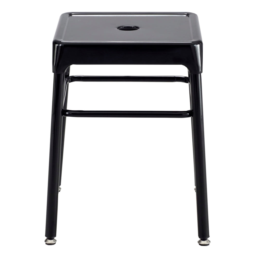 Safco Products Steel Stool Standard Height, Black