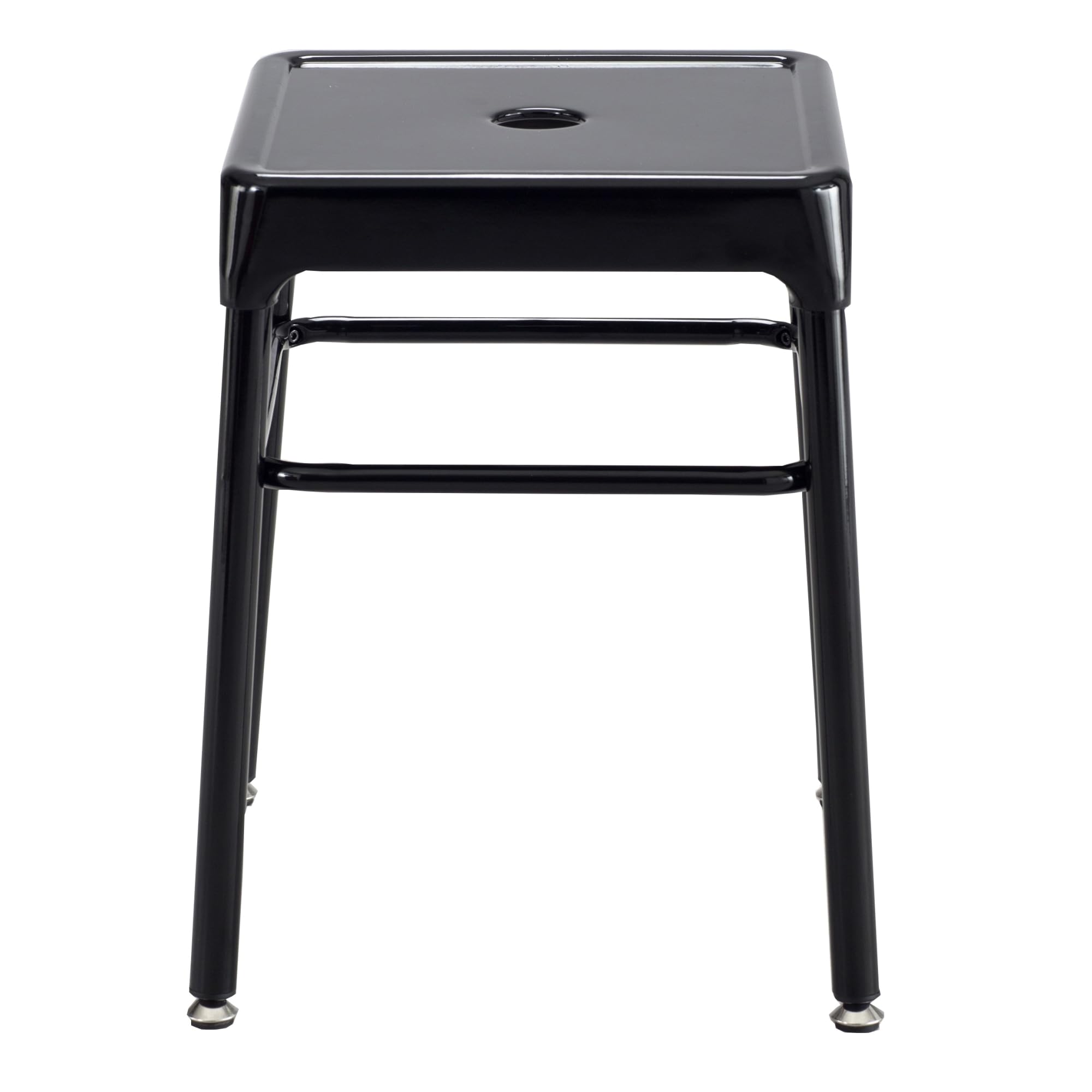 Safco Products Steel Stool Standard Height, Black
