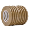 WOD Tan Produce Poly Bag Sealing Tape, 3/8 inch x 180 yds. (Pack of 10) for Packaging and Sealing of Meat, Gifts, or Ice Bags BS