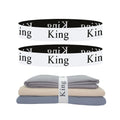 Yermivie 2 Pieces Bed Sheet Organizer Bands, Sheet Organizers And Storage Label Bands, Sheet Label For Bedding, Sheets Organizer