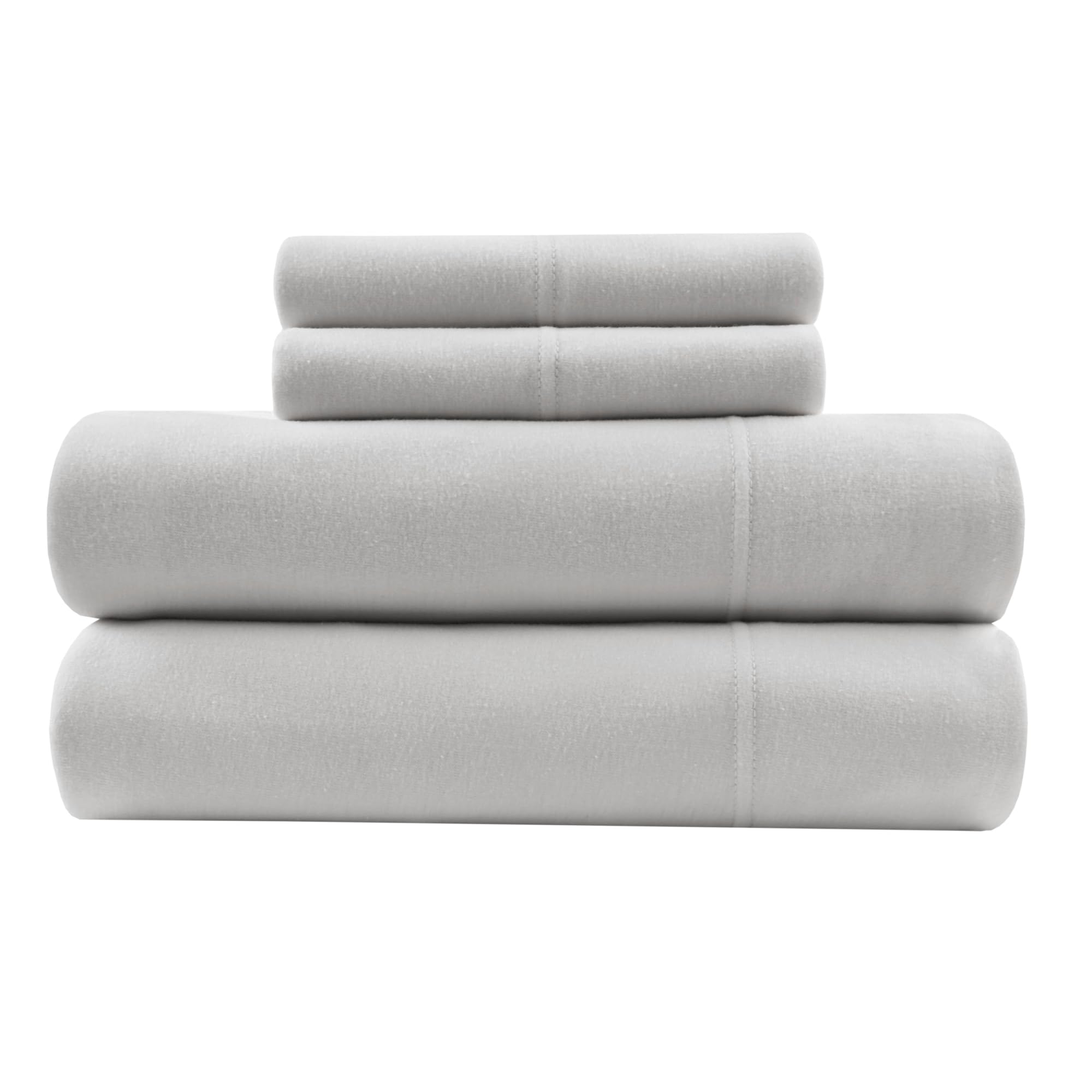 Intelligent Design Sheet Set Cotton Jersey Knit Blend, Soft & Breathable Sheets All Season Cotton Blend Sheet Set Feels Cool & S