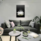 Lotus Flower Canvas Prints Wall Art Floral Blossom Pictures For Modern Wall Decor Artwork Spirtual Meditation Prints On Canvas W