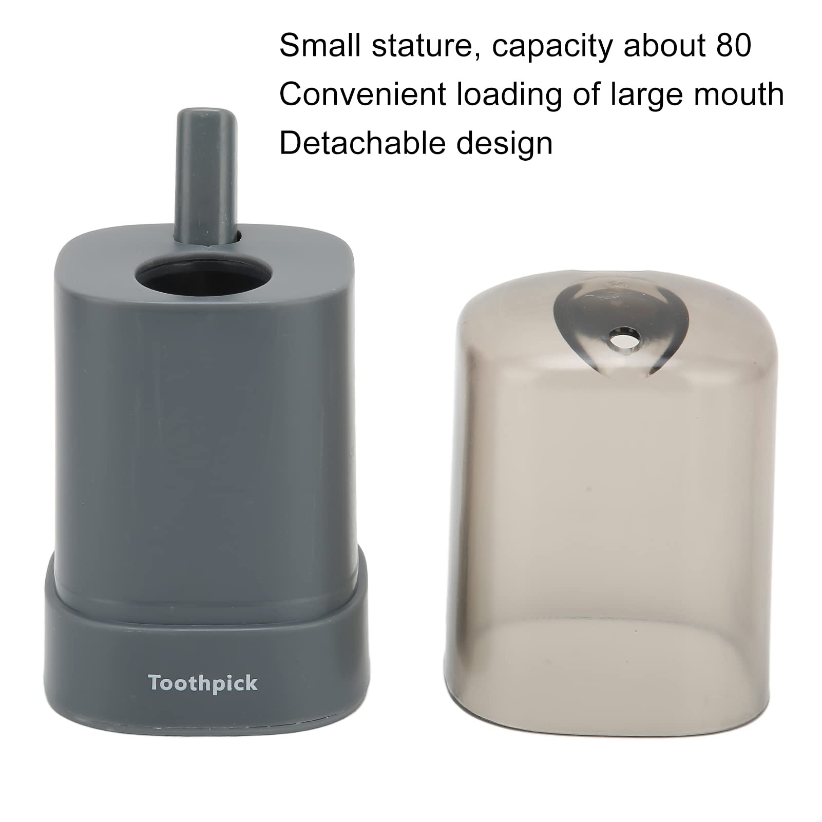 Toothpick Dispenser, Popping Up Toothpick Dispensers Thickening Automatic Toothpick Holder Dispenser Pocket Toothpicks Container