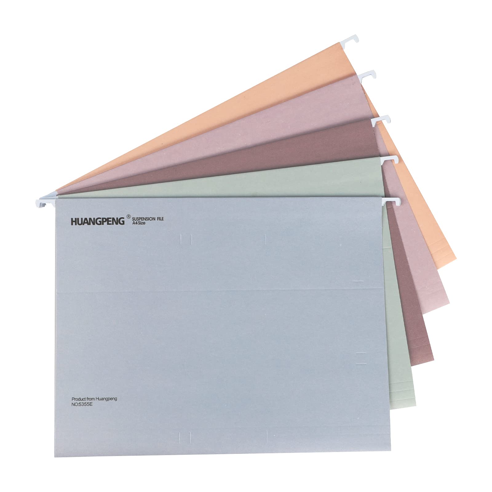 5Pcs A4 Sized Suspension Folder Hanging File Folders With Tabs Colorful Documents Organizer Office School Desktop File Storage