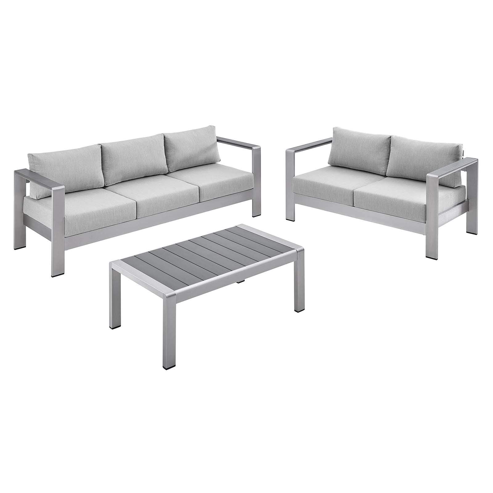 Modway Shore Aluminum - Thumbnail 4