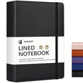 Winkooy Lined Journal Notebook, 366 Pages, 100Gsm Leather Hardcover Journals For Writing Thick A5 College Ruled Classic Notebook