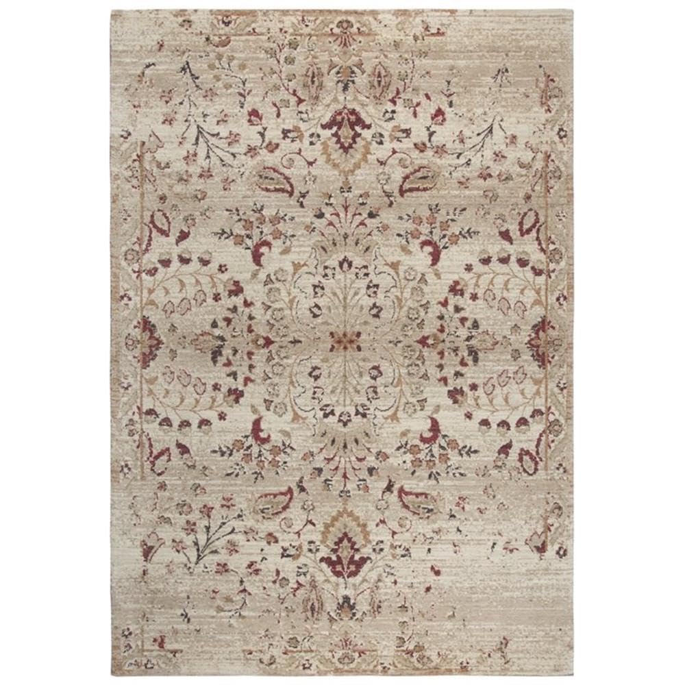 Rizzy Home Alora Decor Euphoria 8' X 10' Floral Ivory/Gray/Rust/Blue Hybrid Area Rug