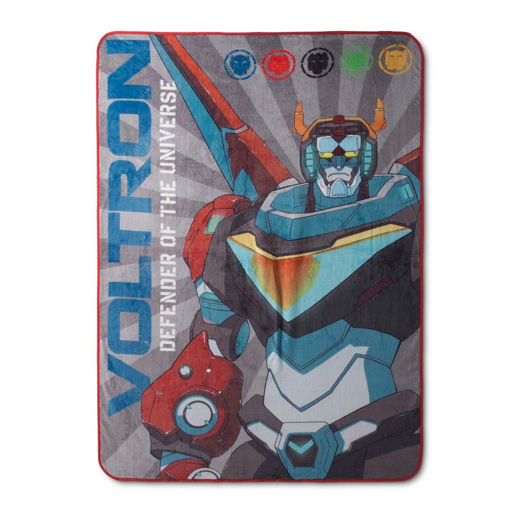 Franco Voltron Legendary Defender Plush Blanket