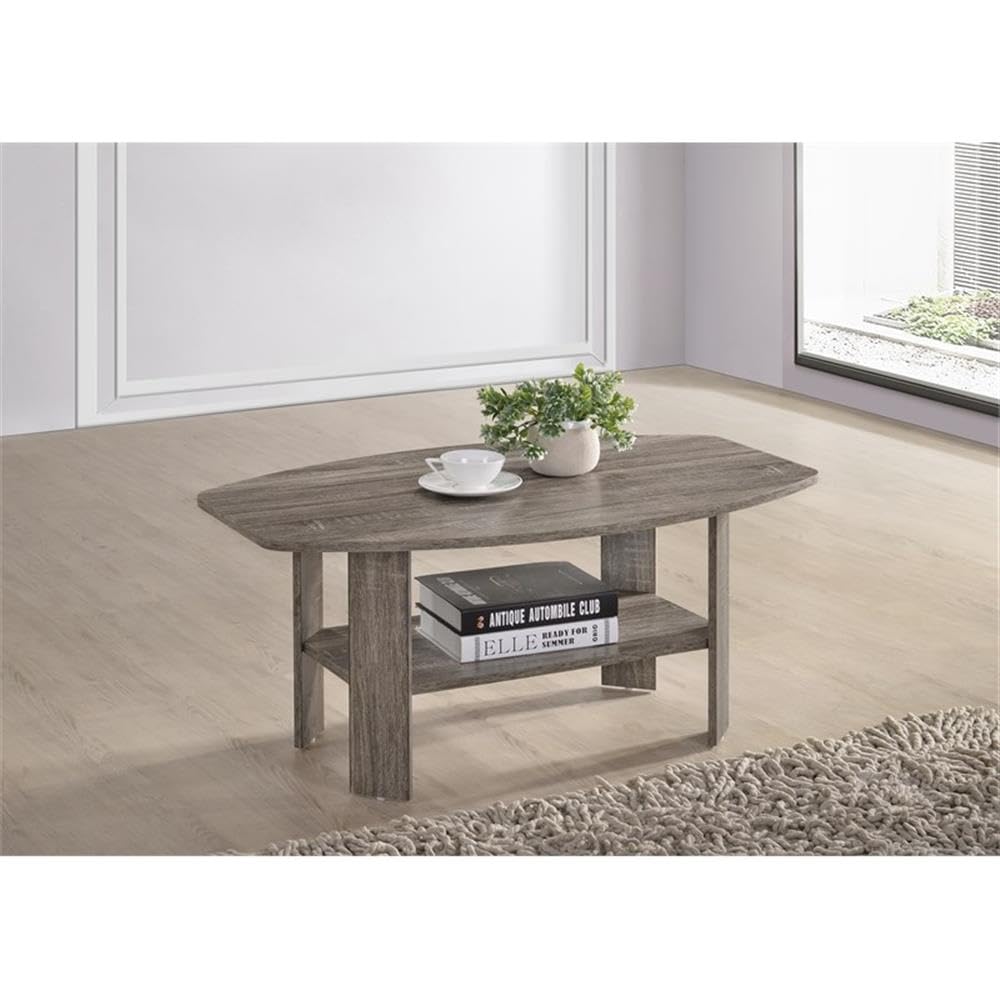 Progressive Furniture Chip Cocktail Table, Gray