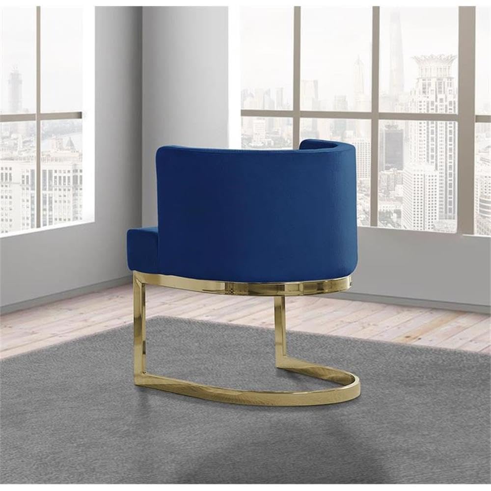 Best Quality Furniture Side Chair, Navy Blue