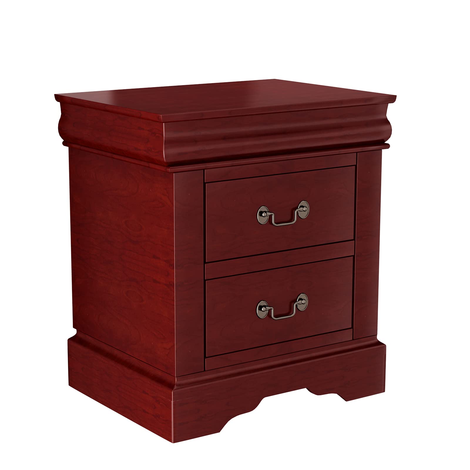 Acme Furniture Louis Philippe III Nightstand in Cherry