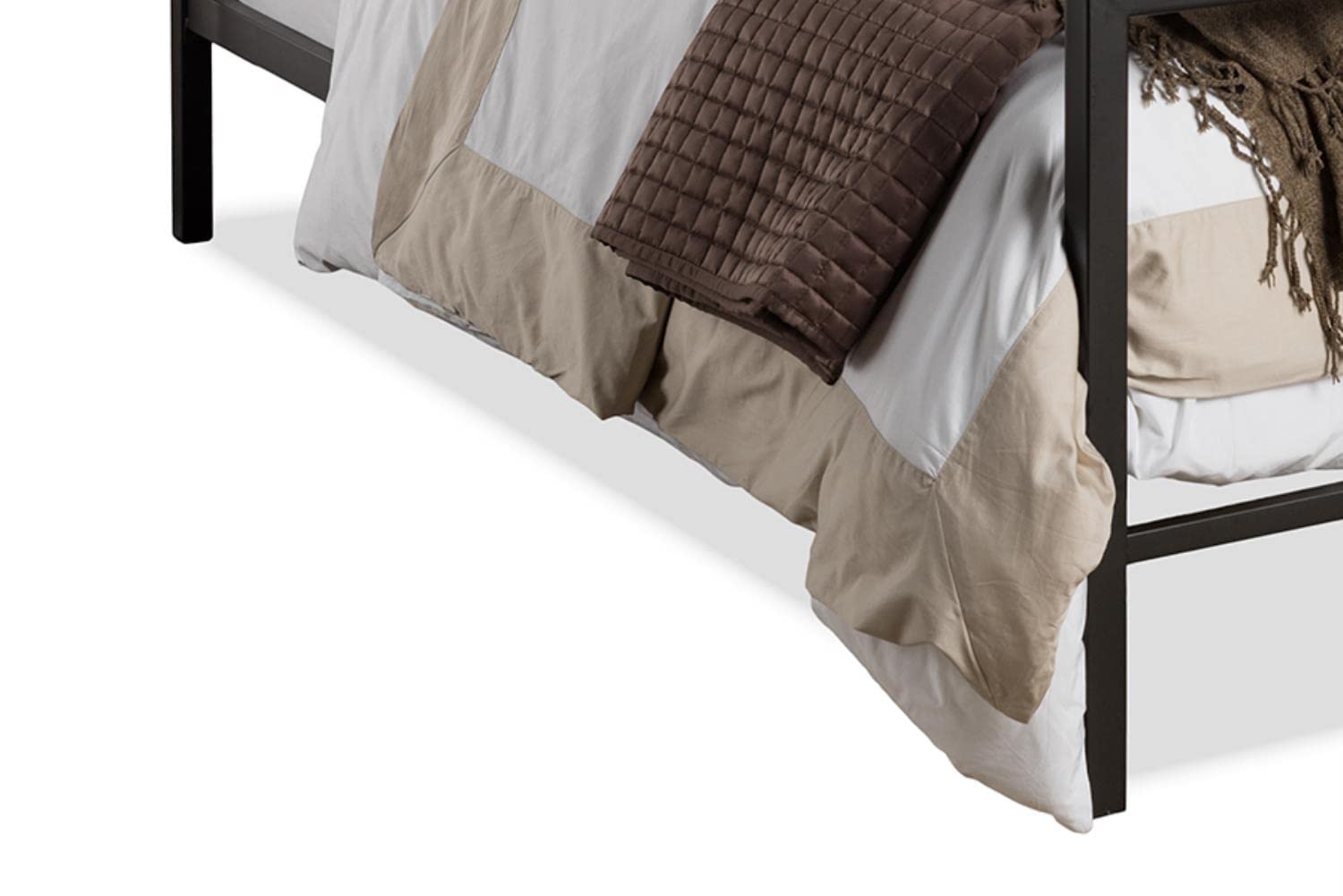 Baxton Studio Amy Vintage Industrial Platform Bed - Thumbnail 3