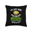 Broccoli Casserole Cheese Recipe Easy Food Dish Pan Throw Pillow