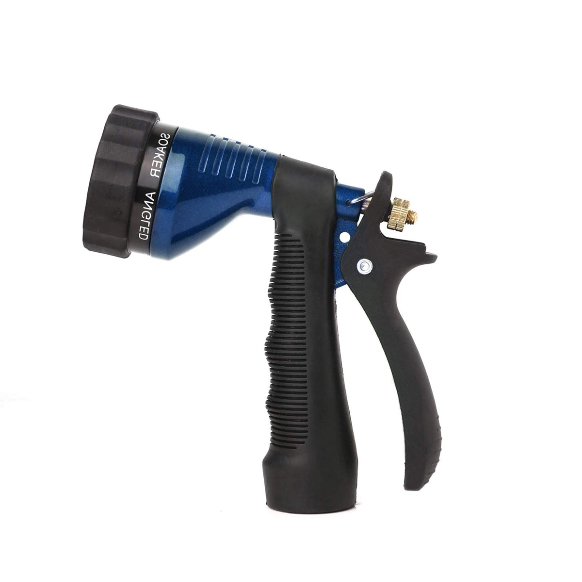 Green Mount Water Hose Nozzle Spray Nozzle, Metal Garden Hose Nozzle With Adjustable Spray Patterns