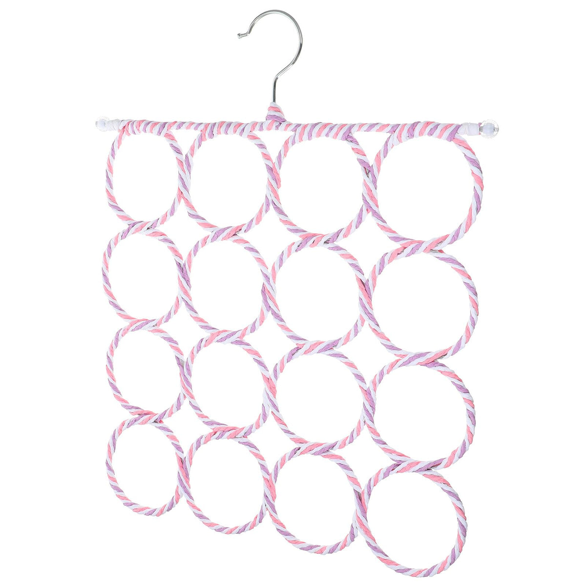 BESPORTBLE Foldable Scarf Hanger Organizer for Closet Scarf Storage Organiser for Scarves Belts Ties Shawls Space Saving Wardrob