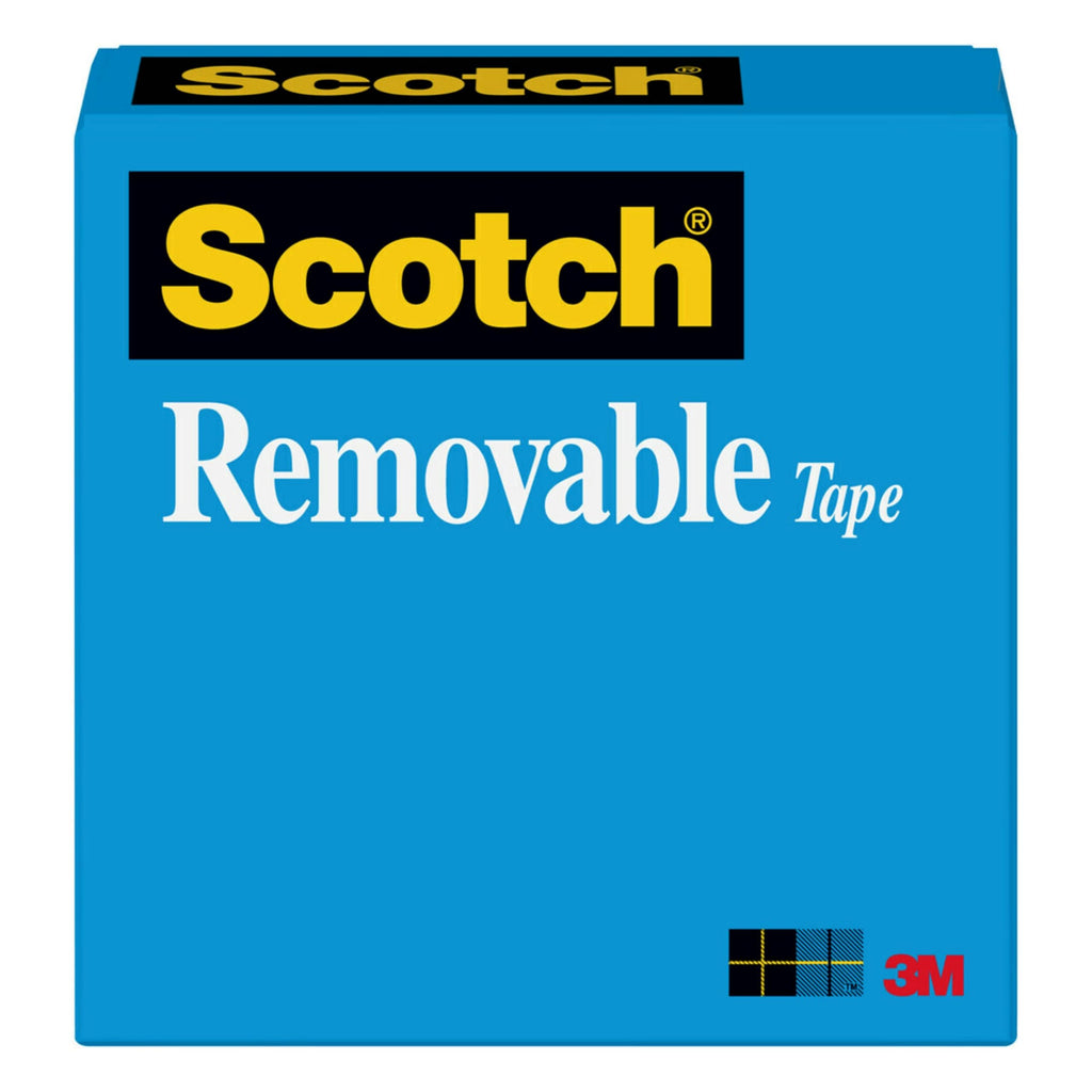 Scotch Removable Tape, 1 Roll, 3/4 In X 1,296 In, Post-It Technology (811)