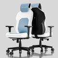 Vertagear Sl1800 Black/White / Baby Blue Ergonomic Features Gaming/Office Chair