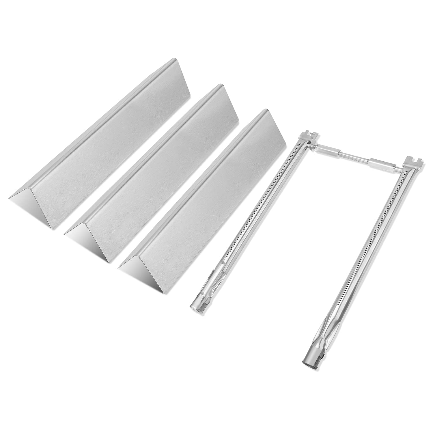 Weber Spirit Grill Replacement Parts, 7635 Weber Spirit Flavorizer Bars 15.3 Inch Weber Flavorizer Barsand 69785 Burner For Webe