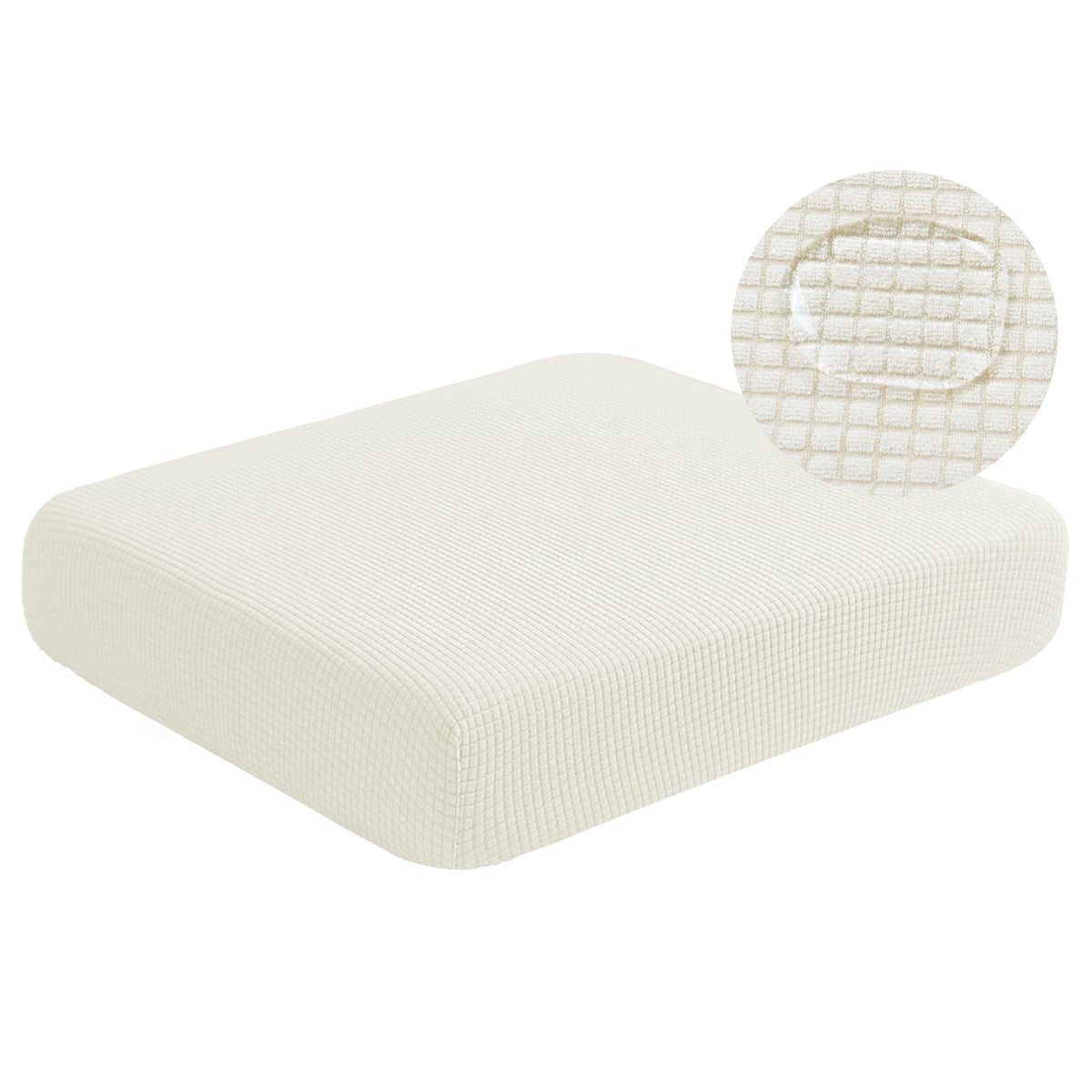 Water Repellent Sofa Seat Cushion Covers Durable Sofa Cushion Cover Spandex Elastic Furniture Protector for Settee Seat for Repl