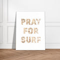 DesignSkinz Wall Art | Acrylic Glossy Printed Frame|Home Decor for Living Room, Bedroom, Office, Study, Shelf (11x14inch)  Pray