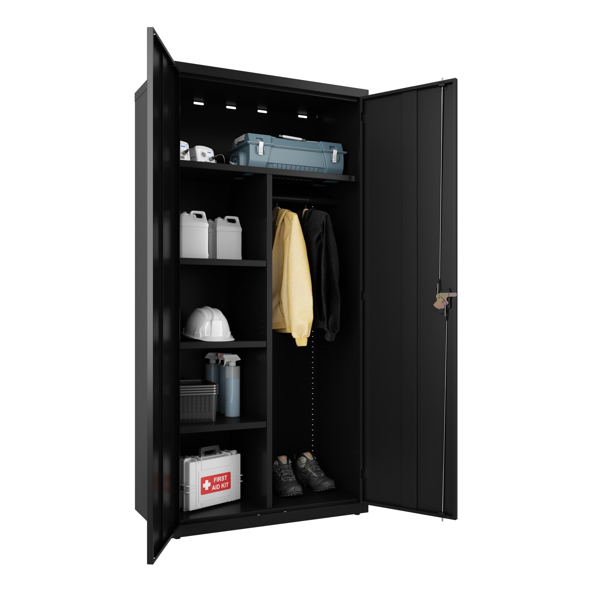 Lorell Wardrobe Cabinet