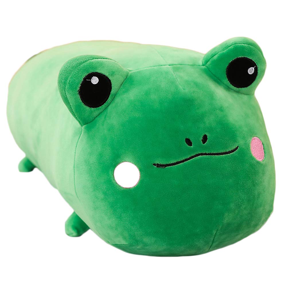 Sofipal Frog Plush Pillow, Soft Frog Plushie Toy Frog Stuffed Animal Hugging Pillow Gifts For Kids Birthday,Christmas,Valentine