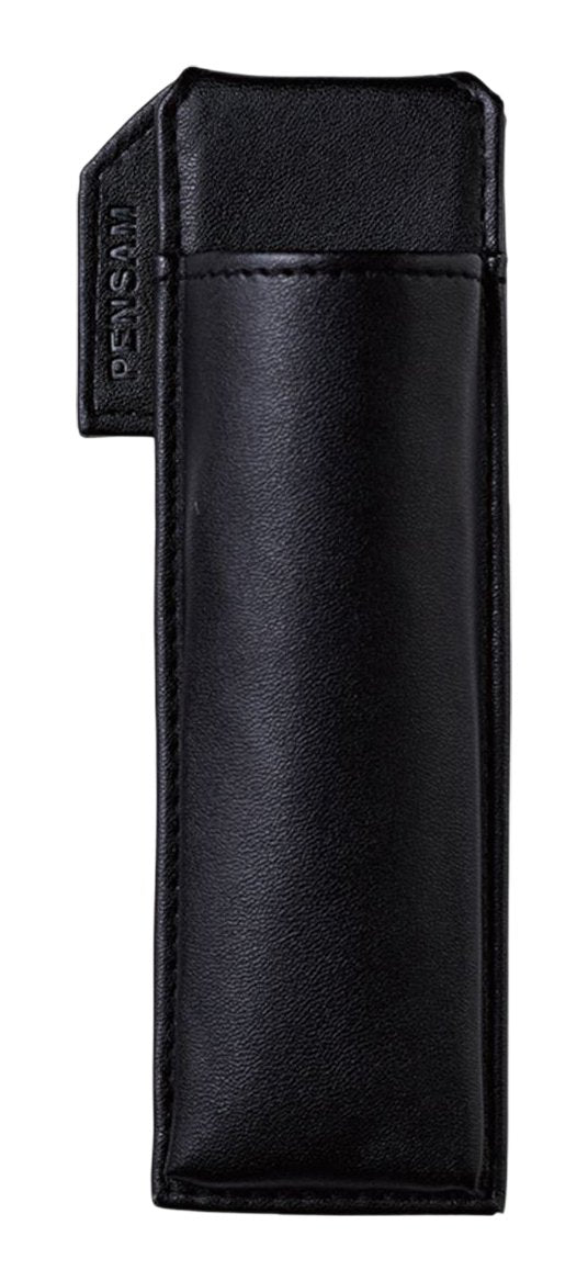 King Jim Pencil Case, Pen Sum, Slim Pencil Case, Black, 2001 Black, Stores Approximately 2 Bottles