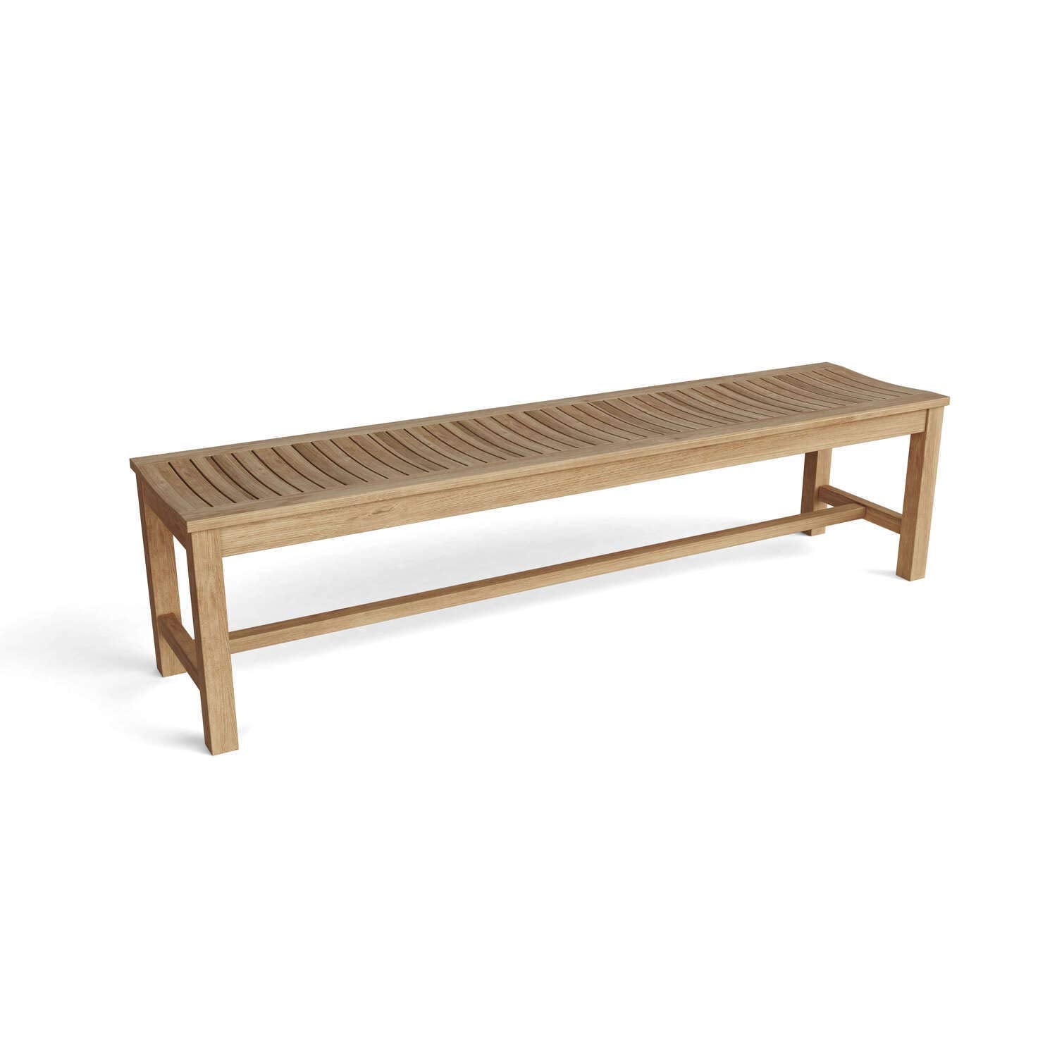 Anderson Teak Casablanca 4-Seater Teak Backless Bench