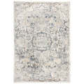 Alora Decor Lavish 3'11" X 5'6" Floral Beige/Gray/Rust/Blue Area Rug