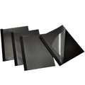 Rayson Tbc2-25-Bk Thermal Binding Covers, 1/16 Inch, Black, Letter Size Holds 15 Sheets, 25 Pack