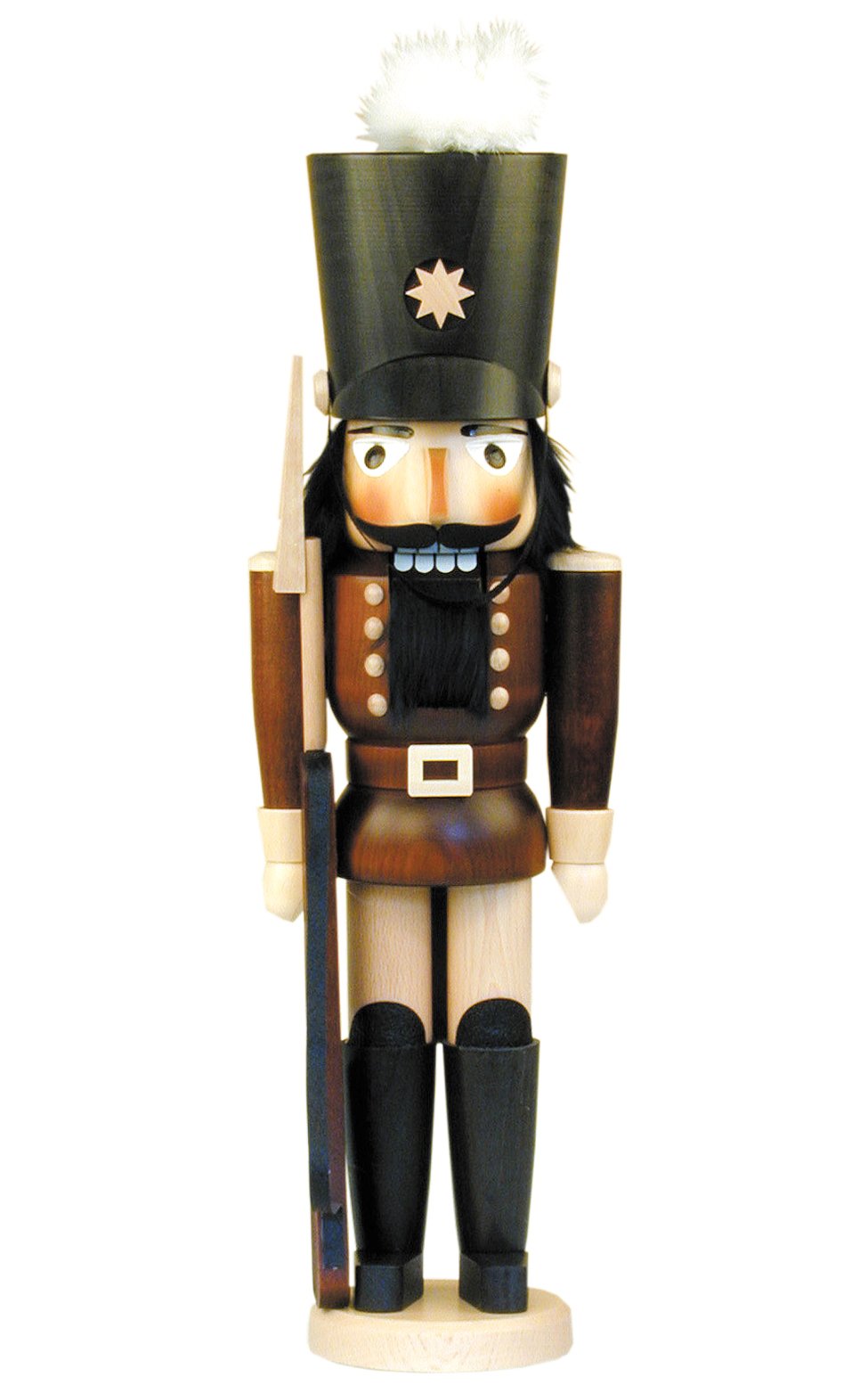 Alexander Taron Importer 32-356 Christian Ulbricht Nutcracker-Soldier-17.5" H W X 5" D, 16.5", Brown